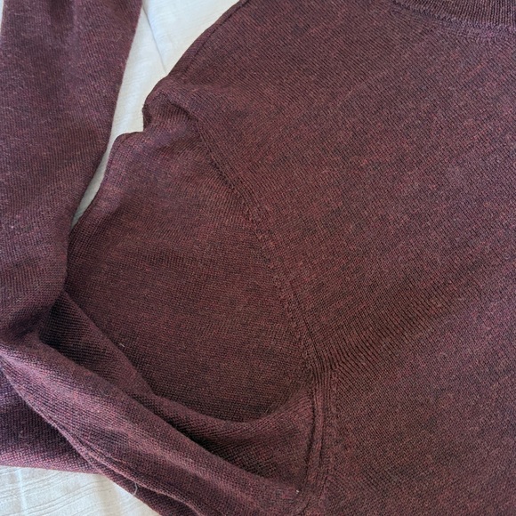 Maison Martin Margiela Maroon Crewneck long sleeve wool jumper x-large - Picture 9 of 10